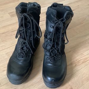 Black Combat & Moto Boots